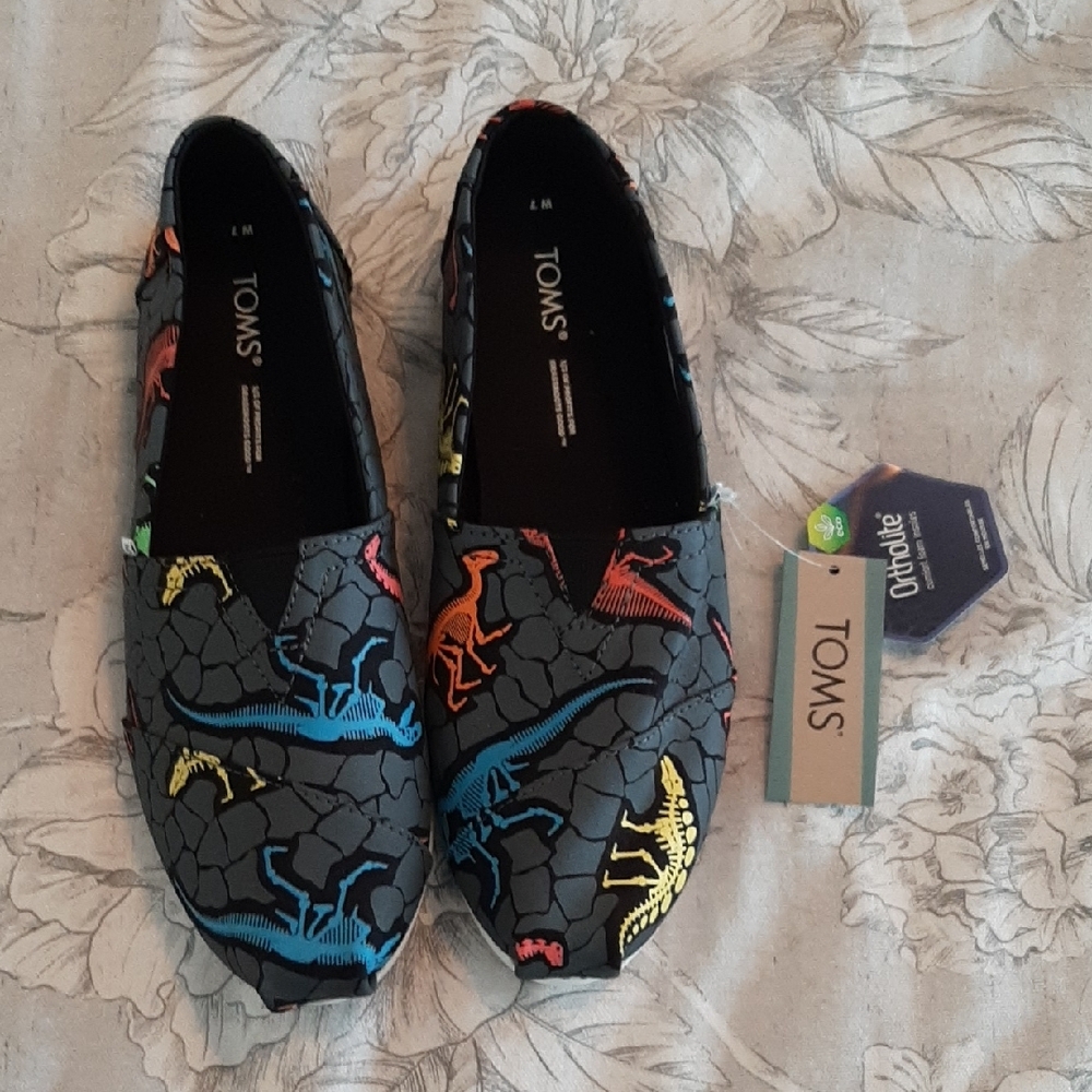 TOMS Dinosaur Print Shoes - Multicolor